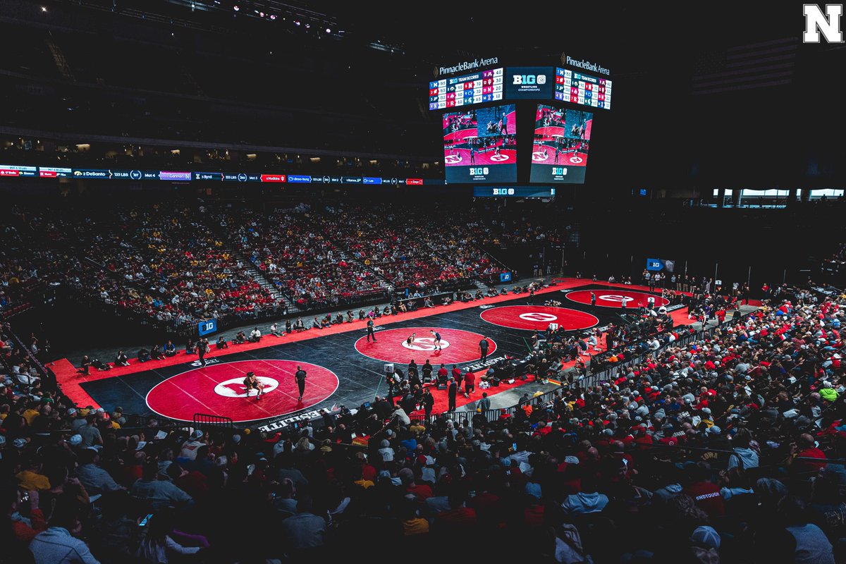 HuskerWrestling's tweet photo. PBA was electric all weekend, thank you fans!

#GBR | #B1GWrestle https://t.co/ggUk9evQmv