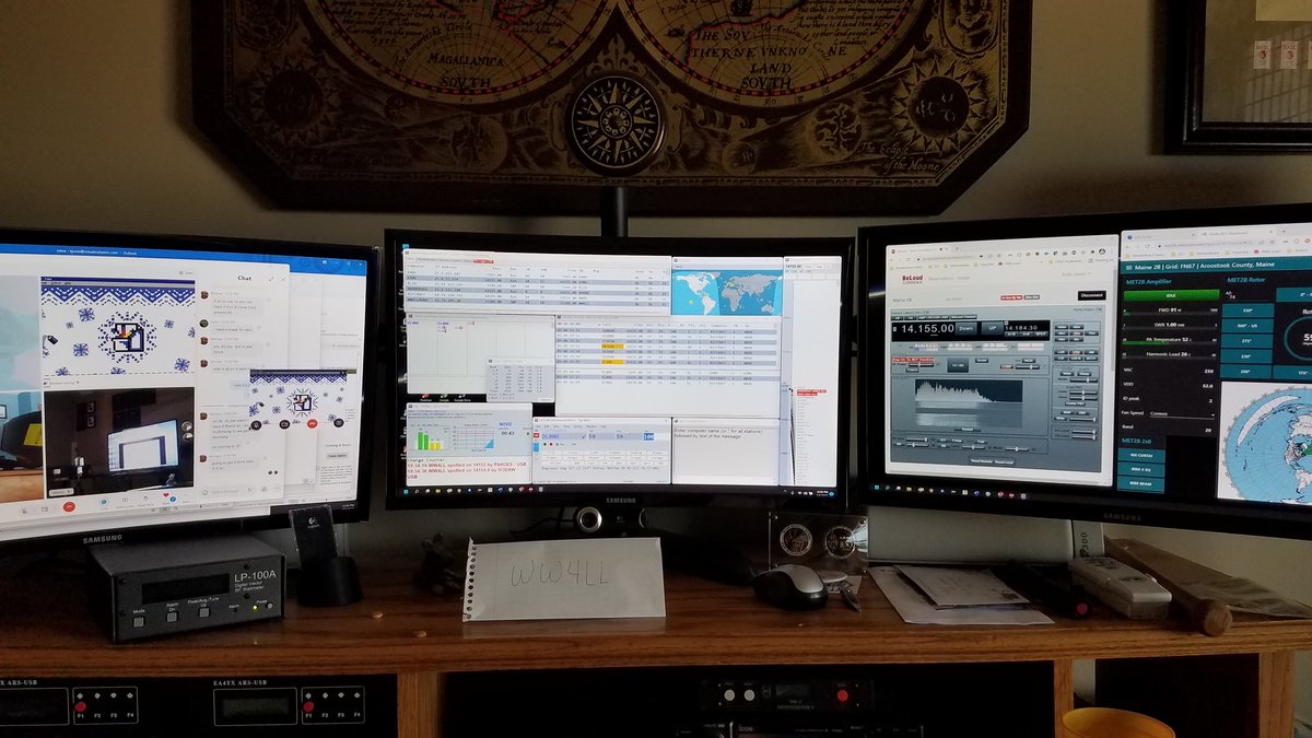 Had a great time operating as part of the <a href="/BeloudUs/">BeLoud.US Ham Radio</a> WW4LL team this weekend. Certainly takes getting used to not having the radio in front of you. Thanks to everyone for the Qs and waiting for me when my footswith would end up in reverse!