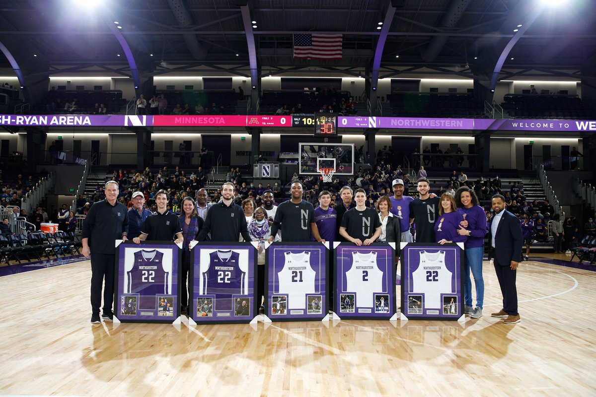 NUMensBball's tweet photo. 🟣 𝗧𝗛𝗘 𝗦𝗘𝗡𝗜𝗢𝗥𝗦 🟣

#GoCats | @coach_collins https://t.co/wRdZuxXHe5