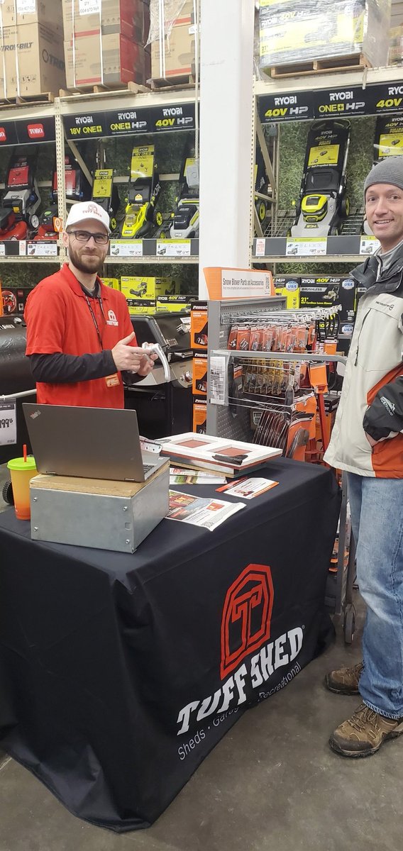 This Weekend At The Grove - Heaters, HVAC, Carpet, Bath and Tuff Shed. Thanks For The Idea Nick!! <a href="/belford_melissa/">Melissa Beth Belford</a> <a href="/DillonTHD/">Dillon Musilek</a> <a href="/john_haussner/">John Haussner</a> <a href="/BurroughsPaul/">Paul Burroughs</a> <a href="/JosephDepot/">Joseph Snethen</a>