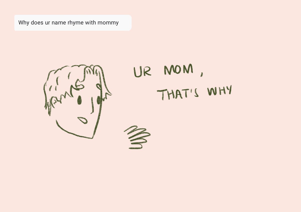 speedyreplies's tweet photo. why does ur name rhyme with mommy https://t.co/eVtdFW5dB6