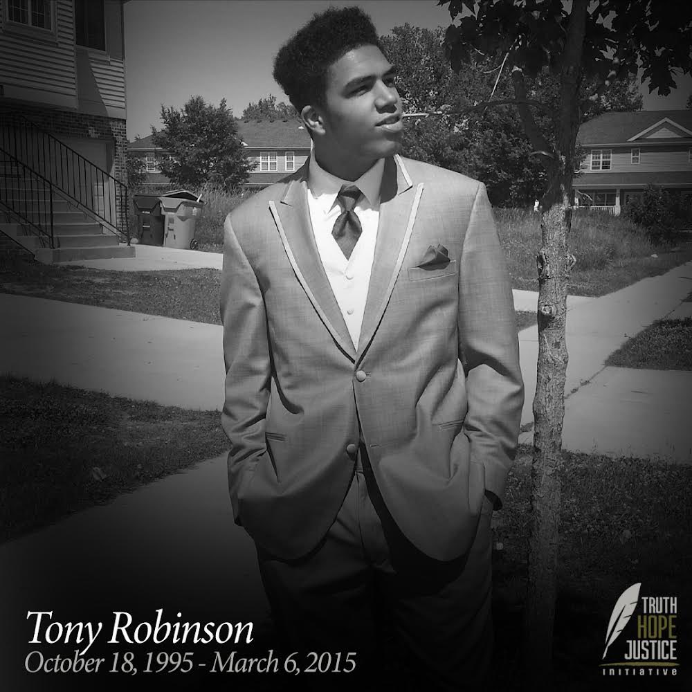 THJInitiative's tweet photo. Seven years ago today, Tony Robinson was killed by a Madison police officer. Tony was only 19 years old and had so much life ahead of him. Today we are sending our love and thoughts to his friends and family. https://t.co/3RlYsOIUsO
