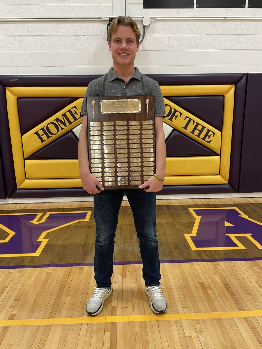 Congratulations on being voted MVP by your teammates. <a href="/OwenSmith211/">Owen Smith</a>