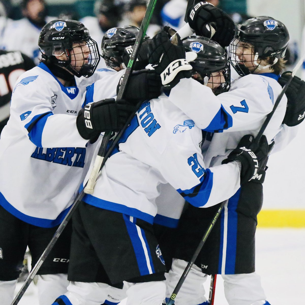 With today’s 6-2 win in Wilcox, the boys finish our first full regular season with a record of 21-11-4. These young men have set an impressive benchmark for our program #SAHA #CSSHL