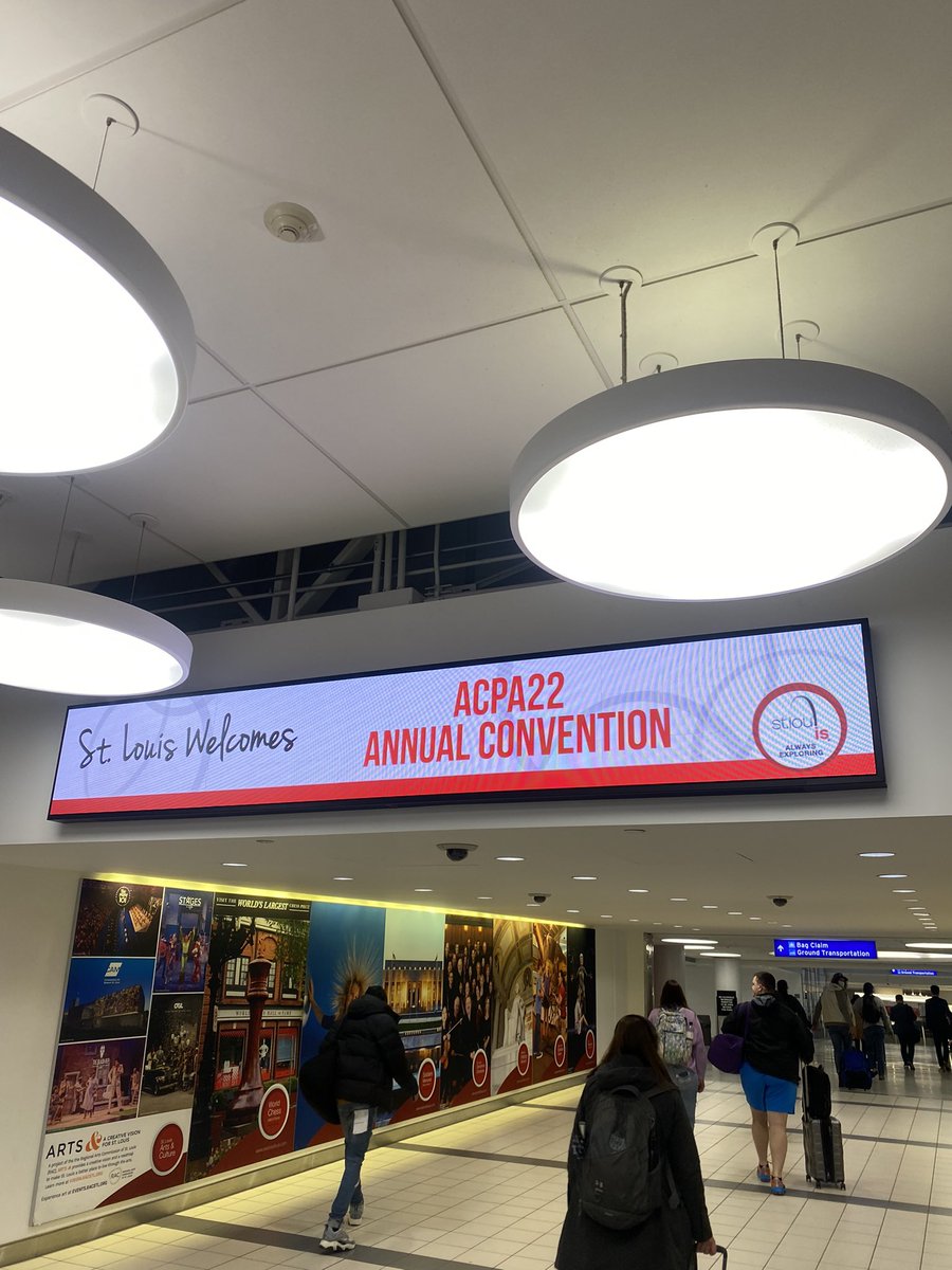 TheRahRahLife's tweet photo. Especially when there is such a warm welcome from @STLCityGov! Bravo @ACPA. #studentfirst #ACPA22 https://t.co/YAVVXiDi1v