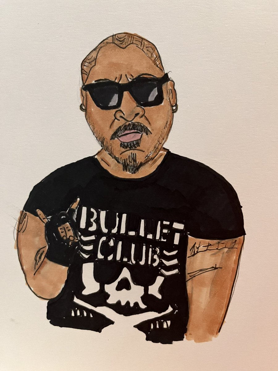 InRingArt's tweet photo. If you haven’t checked out #BadLuckFale @toksfale on #LionsRoar on #NJPWWorld you’re missing out. #TheUnderboss #RogueGeneral #BulletClub #NZDojo #njpw #njpwfanart @faledojo #faledojo #prowrestling #prowrestlingfanart #wrestlingart https://t.co/ckrTDyPz2n