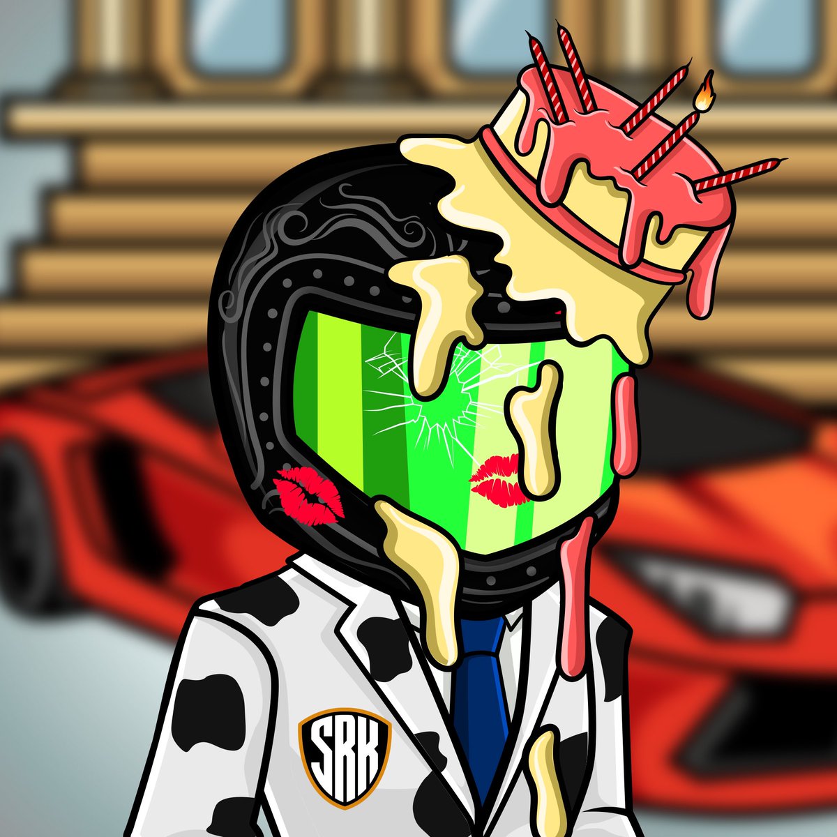 SupremeRichKids's tweet photo. “It’s not even my birthday” -Rihanna voice. What name would you give this lover boy??? #supremerichkidsnft #NFTCommunity #nft #shillme #cryptoart #nftart #studentID #srknft #pfpNFT #Metaverse https://t.co/bnyRnvCcwS