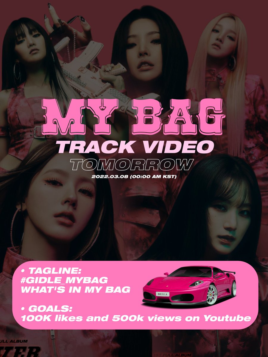 아이들 Updates on Twitter "📢G_I_DLE Event Neverlands "My Bag" track