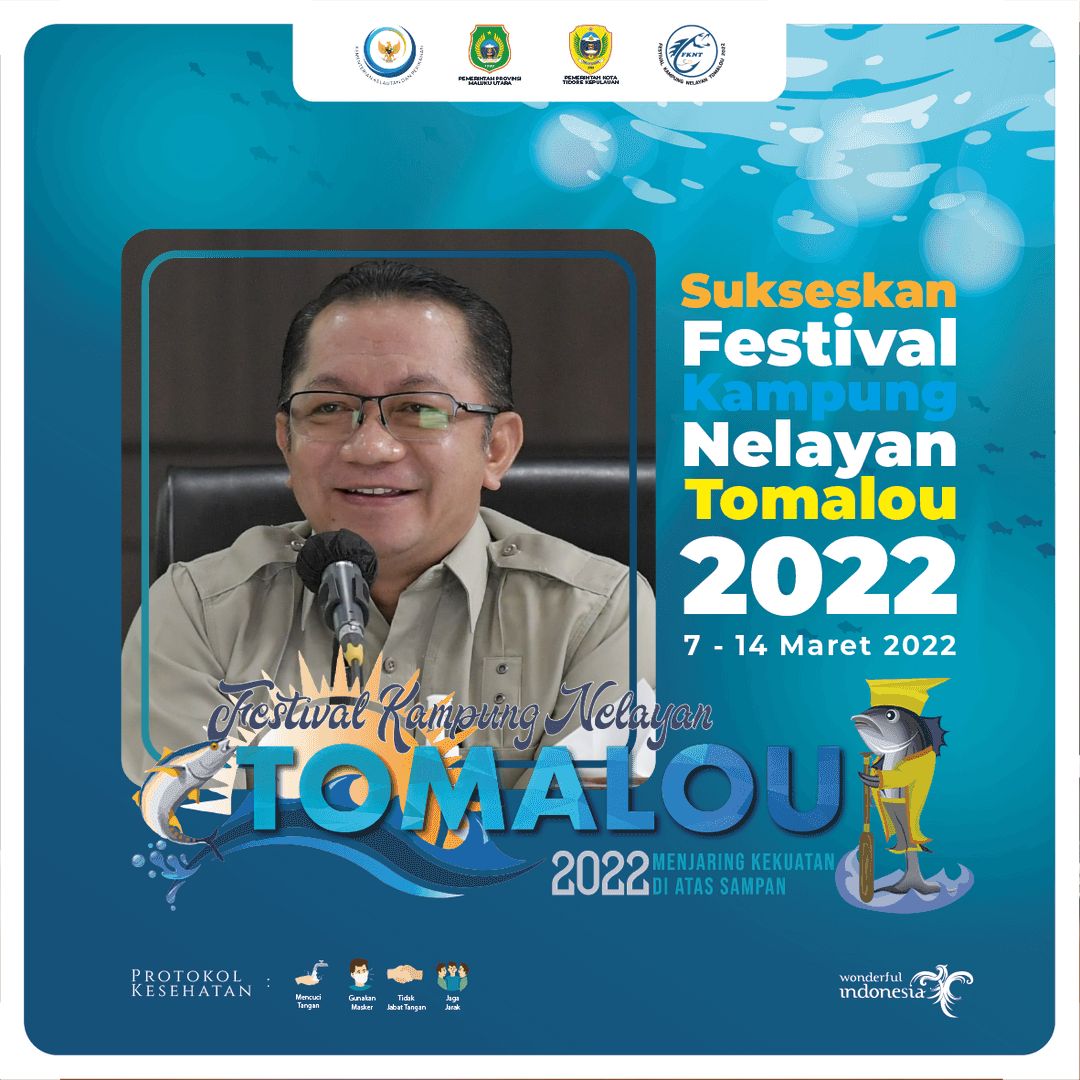 Mari Torang Sukseskan Festival Kampung Nelayan Tomalou 2022