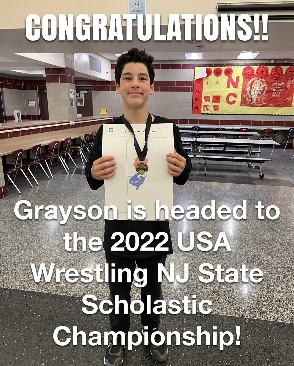 The regular season may be over for some, but not for Grayson! #TeaneckPride