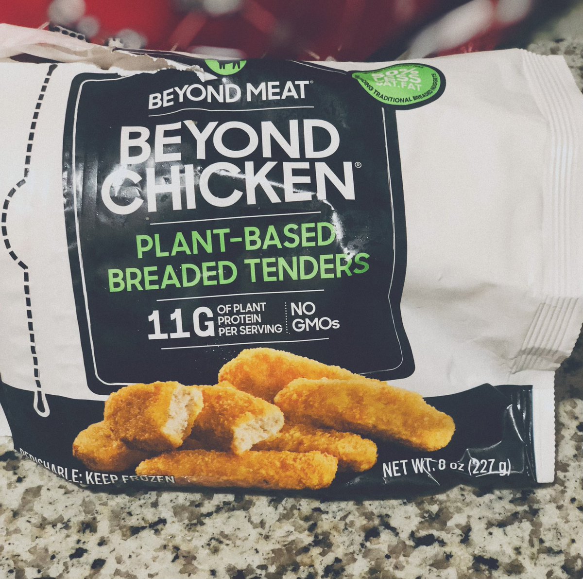 bio_van9's tweet photo. Hoy hice la degustación de #beyondchicken y quedé encantada 😍😋...recomendado al 💯🌱...#veganfood #CrueltyFree #plantbased 💚 https://t.co/rKqdsDpQ4i