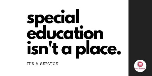 👉 Special education isn't a place; it's a service. And the expertise of special educators can benefit more than only students with IEPs. 👈 #LeadInclusion #globaled #udl #udlchat #edchat