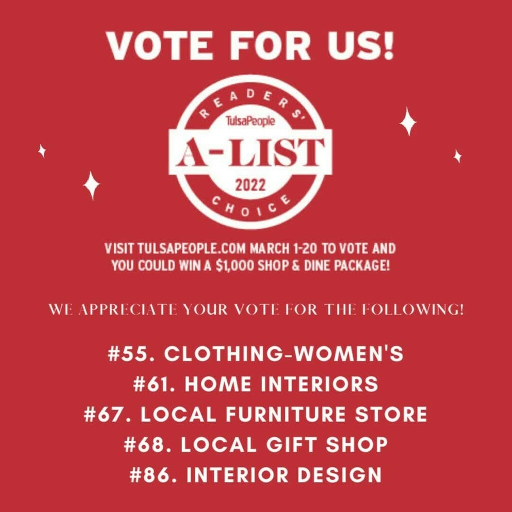 AmberMarieAndCo's tweet photo. We Appreciate Your Vote! Our customers are the BEST helping us spread the word about our small business!  Cast your VOTE now for Tulsa's Best! Click the Link below to vote!!! Thank you for your consideration! 
https://t.co/WMCKELrFIn https://t.co/N4ZJ7gZb0y https://t.co/DzYqLeZjYh
