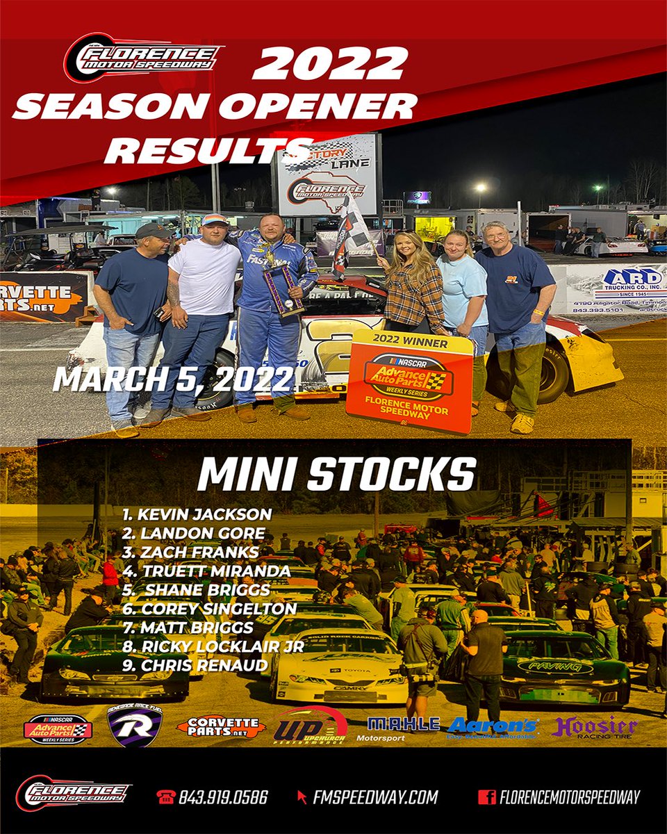 Florence Motor Speedway tweet media