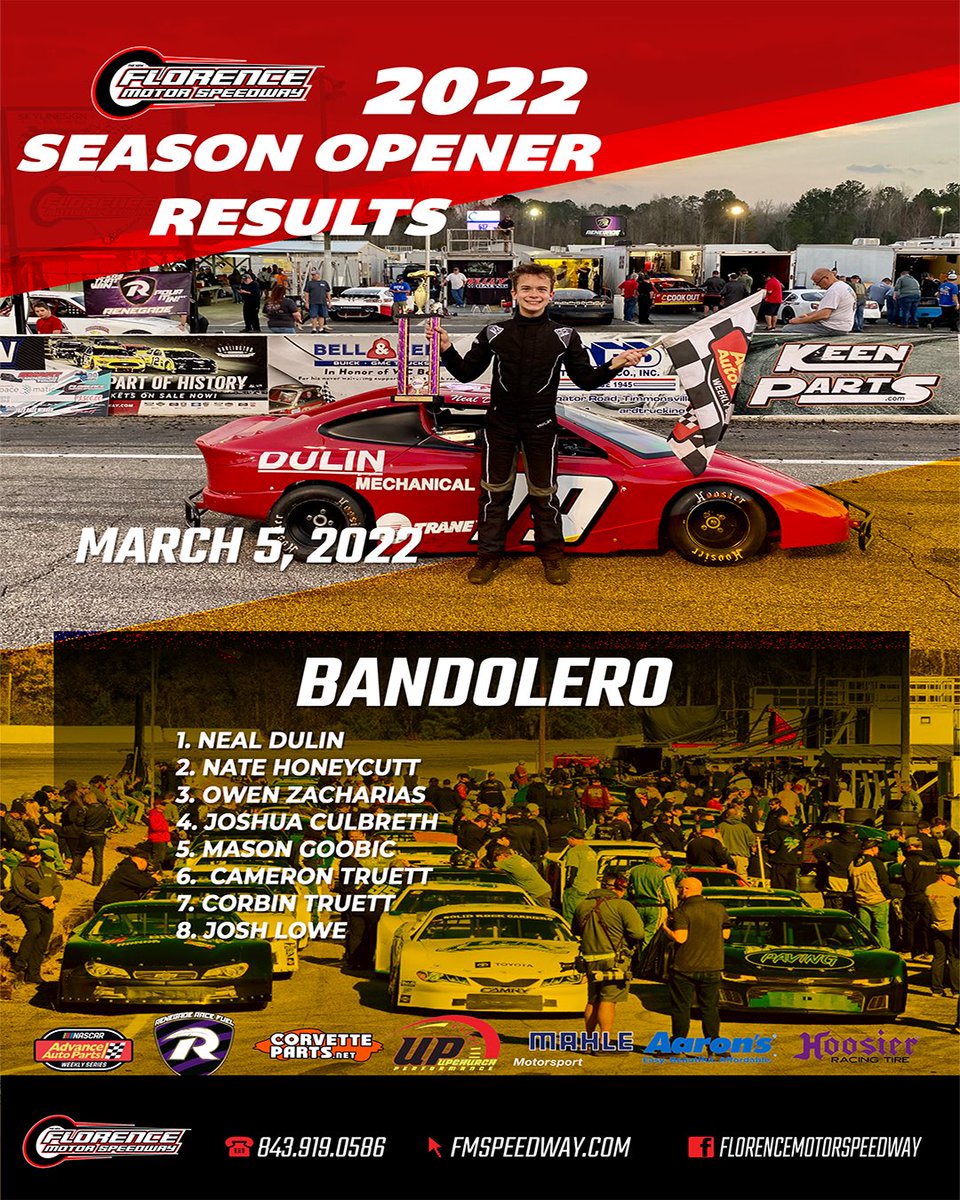 Florence Motor Speedway tweet media