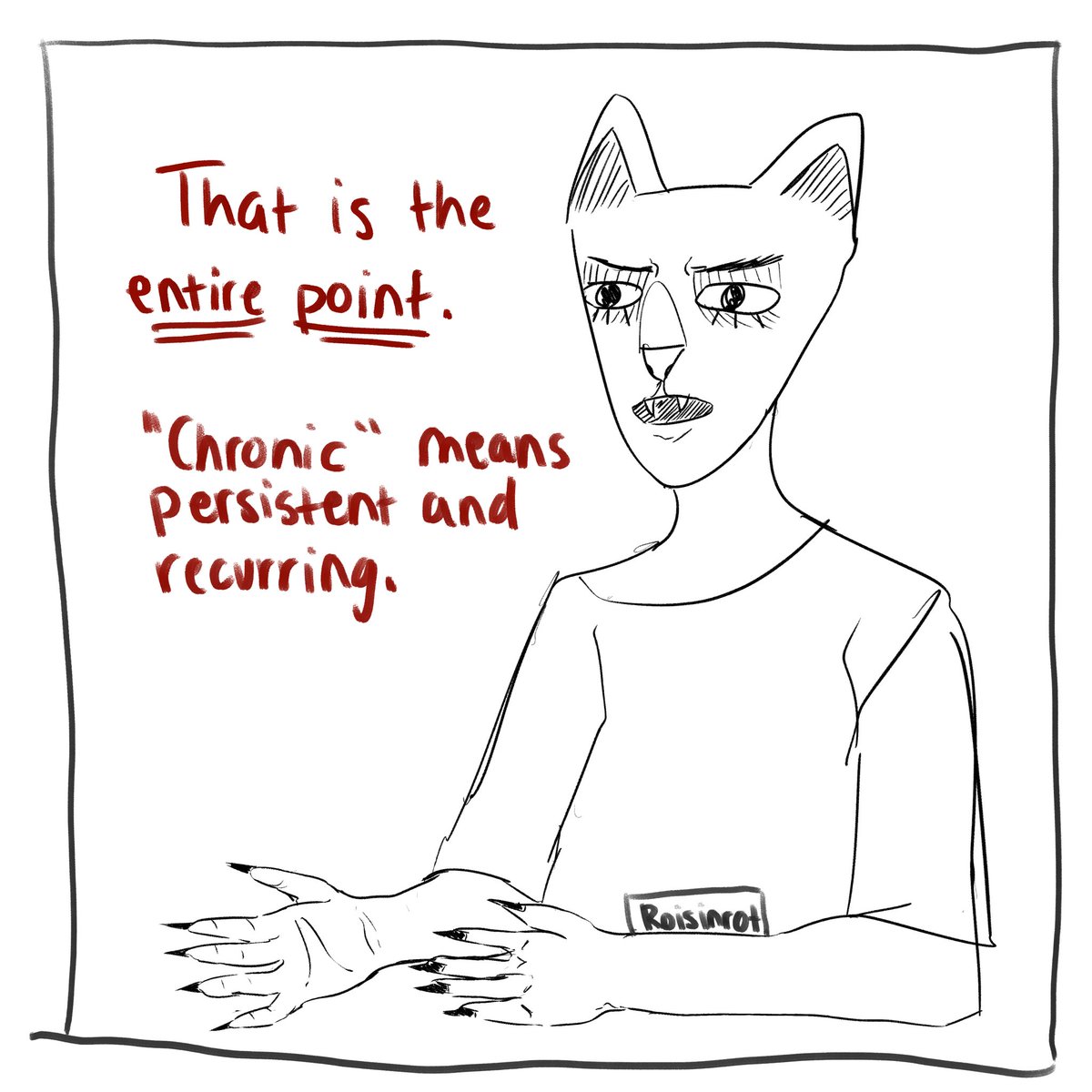 roisinrot's tweet photo. the bane of a chronically ill person’s existence https://t.co/EWai2VlOTA