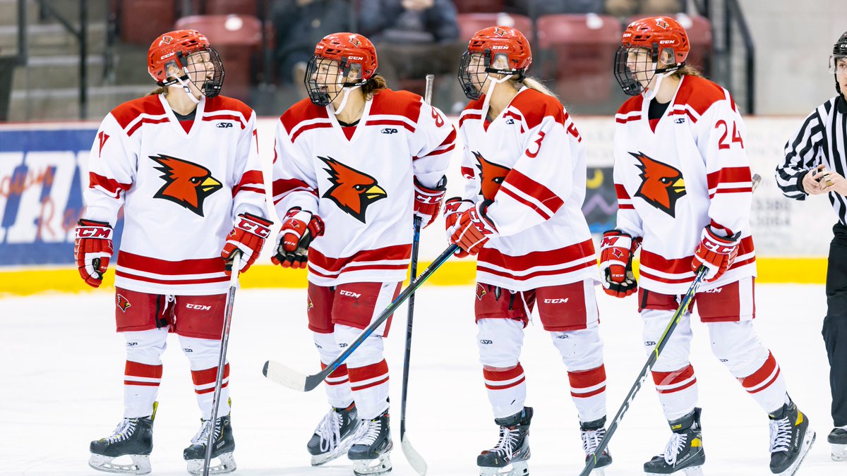 WHKY | <a href="/CardinalsWHKY/">Plattsburgh State Womens Hockey</a> hosts Colby in the quarterfinal round of the NCAA Division III Tournament on Saturday, March 12! More details to follow. #CardinalStrong