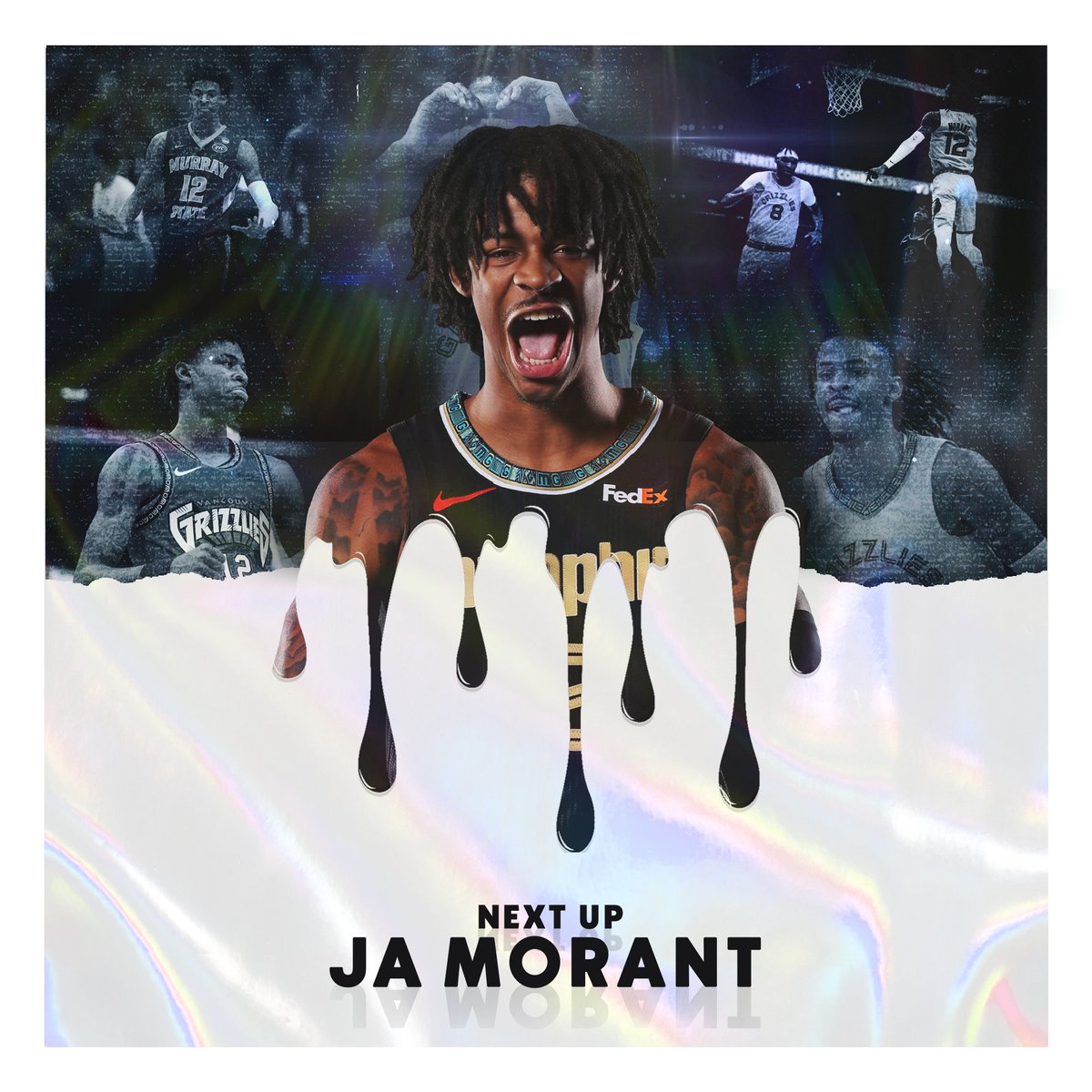carrisdesigns's tweet photo. Ja Morant - Next Up 🥷

Dm for any designs @carrisdesigns 💛 https://t.co/1k6u9i95is