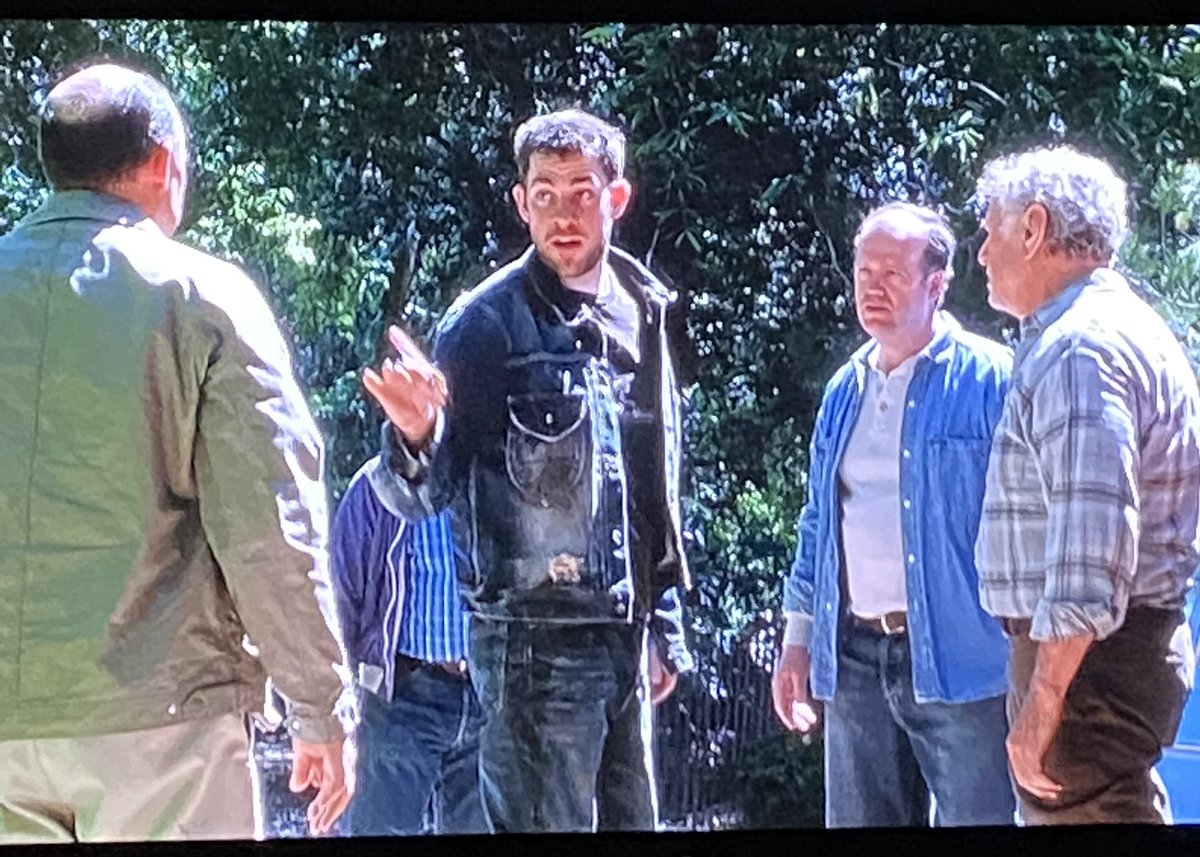 BuschOfMT's tweet photo. A young @johnkrasinski! Shame you didn’t make the end of the episode. 💀 https://t.co/BGcBqaYpyE