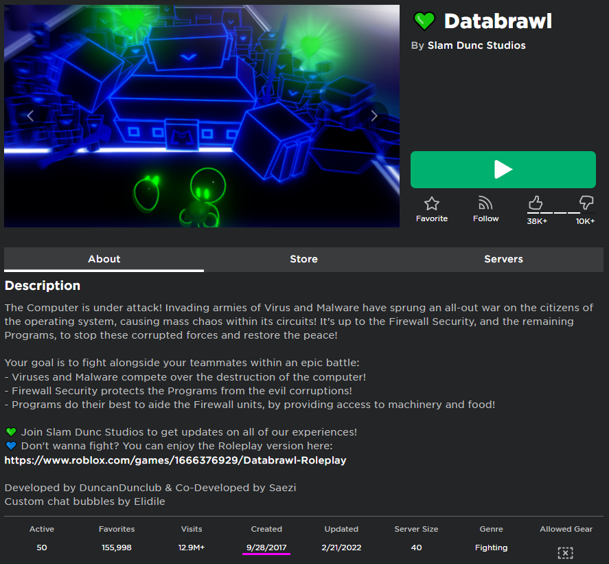 DatabrawlFacts's tweet photo. Did you know?

Databrawl has been around for at least 4 years. Since then many things have changed for better or for worse. All except for gameplay, somehow DB has stood the test of time and it's gameplay has changed for jackshit. https://t.co/5DQp784SbY