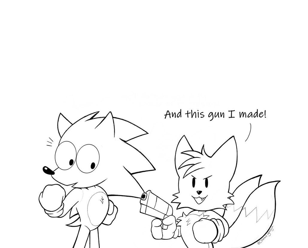 Can’t wait for Tails to finally get a gun. 