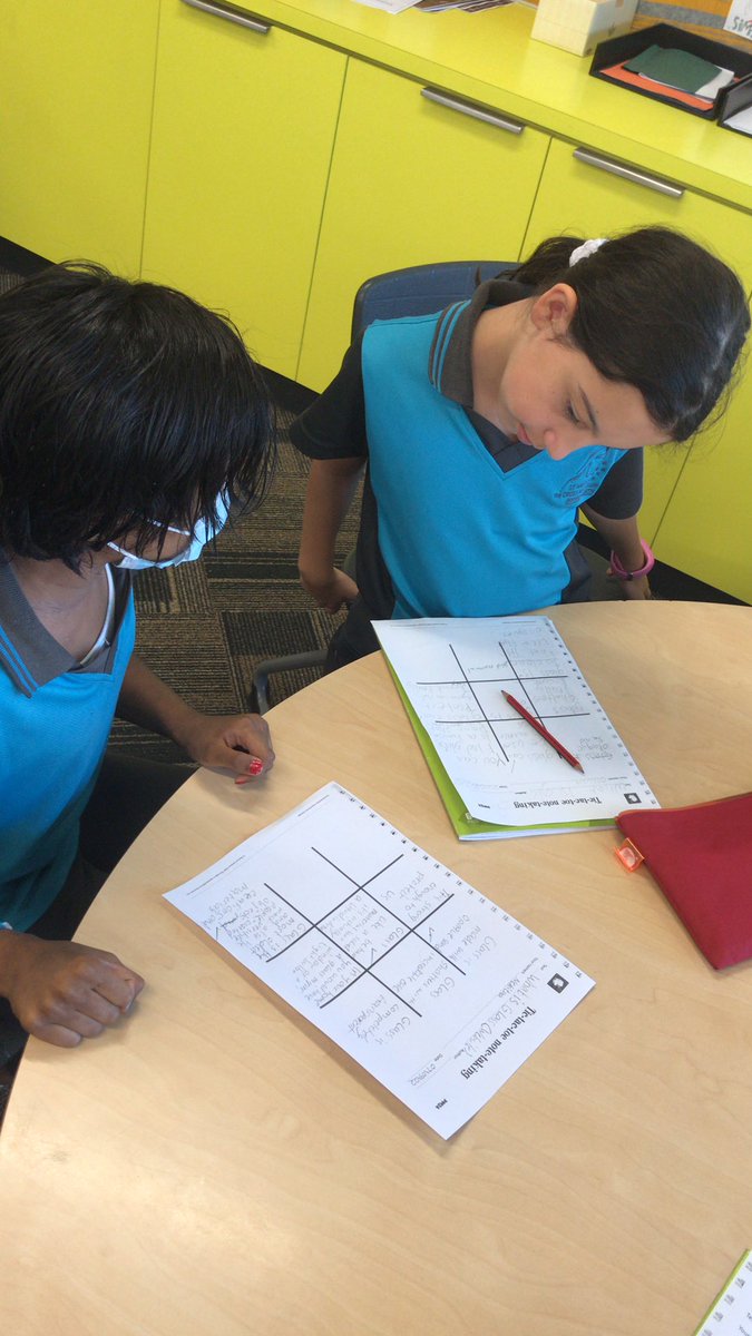 smcm_school's tweet photo. Using the new “Tic Tac Toe” note taking strategy to identify important information in a text. #Year4 #InternationalYearofGlass #AmorphousSolid https://t.co/zrjHgOGH09