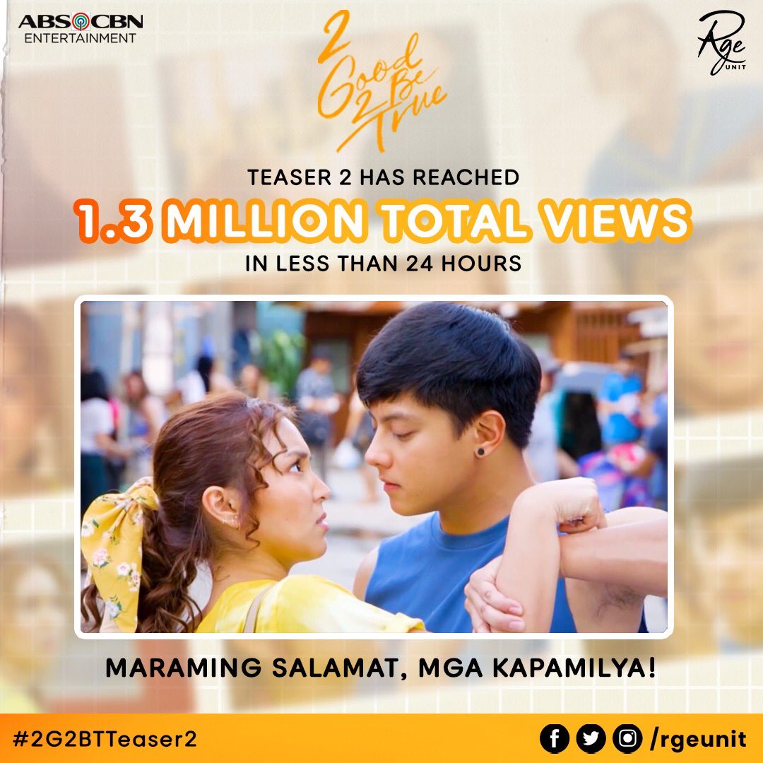 Maraming salamat sa 1.3 Million na 22ong pagmamahal kina Ali at Eloy!

If you haven’t watched it, watch here

Youtube: 
m.youtube.com/watch?v=j17FWS…

Facebook:
 fb.watch/bAj7WxIymL/