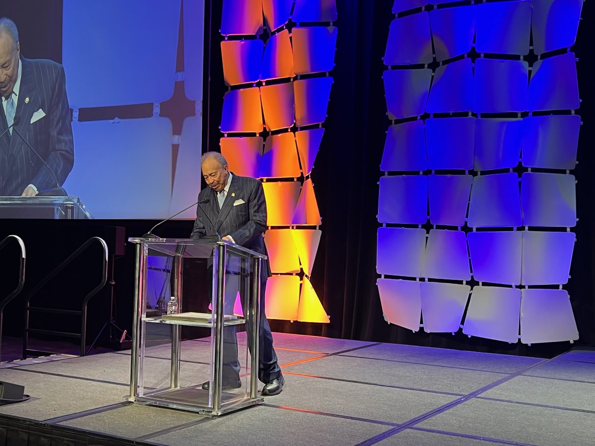 In his 43+ years as president of <a href="/_HamptonU/">Hampton University</a>, Bill Harvey has produced 38,000 graduates 🎓, added 30 new buildings &amp; produced 17 leaders for other universities! #BlackExcellence #Ace2022 #ACE2022SD <a href="/ACEducation/">ACE</a>