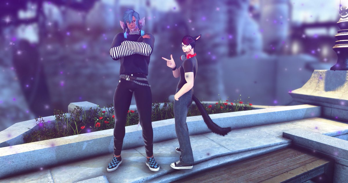 "Hmph, Cant believe you talked me into this.."

Im gonna be doin' a new thing~
I am going to try my hand at being a DJ for RP Clubs and venues! Call me DJ SuzuRex (until i come up with a better name QwQ) My Miqo will be my Aether DJ, while Rex is the Crystal DJ, SO HYPED
#GPOSERS