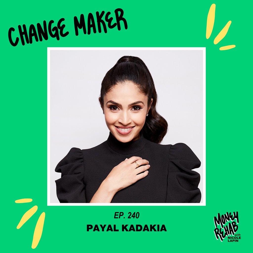 .<a href="/PayalKadakia/">Payal Kadakia</a>, founder of the health app @ClassPass, is brilliant— and a perfect example of a founder who keeps it real. Payal doesn’t hide the fact that it took some work, which she tells <a href="/NicoleLapin/">Nicole Lapin</a>, is something to be proud of. #ChangeMaker 🤩🎙️ podcasts.apple.com/us/podcast/cha…