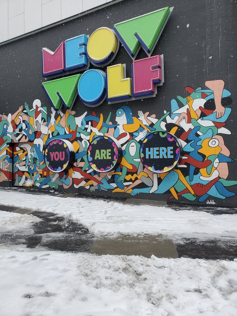 AllTerrainRunnr's tweet photo. Today was one of the best days of my life. #convergencestation #meowwolf #immersiveart https://t.co/z1Ljzdb5VG