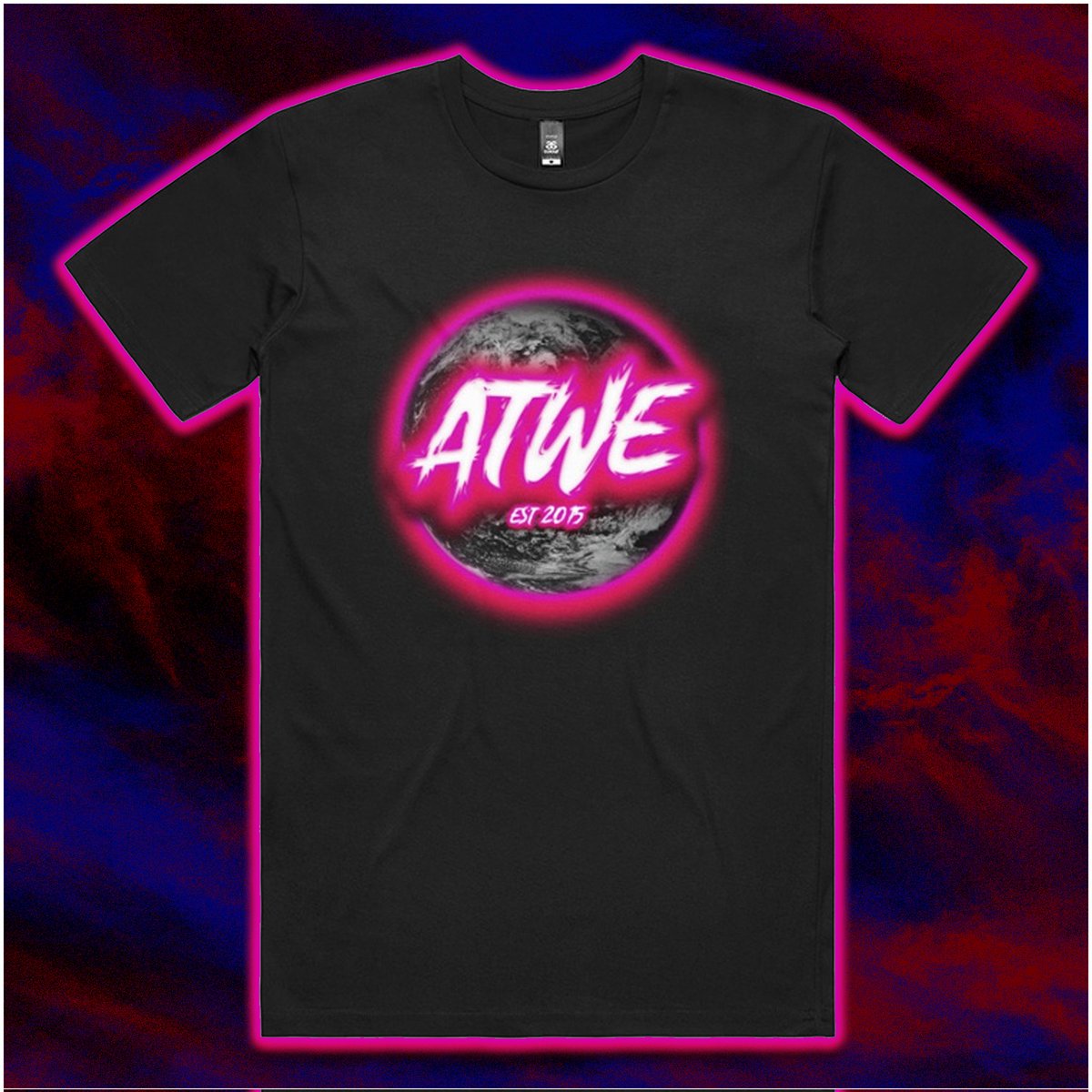 OfficialATWE's tweet photo. It's about damn time the first ever official ATWE T-shirt has arrived, use ATWEFTI to get 10% off https://t.co/lN2qyz6Jhy. https://t.co/O7C5Ki5OSX