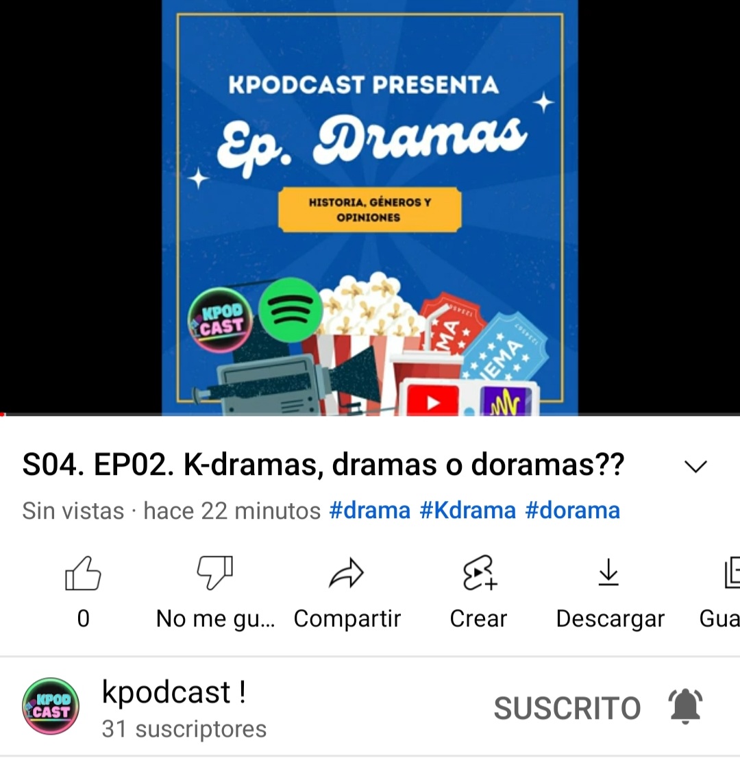 Kpodcast1's tweet photo. Recuerden que también pueden escuchar el episodio desde #Youtube

Link del episodio ➡️https://t.co/g52Wf8bWUg

#DramasCoreanos #kdrama #dorama #CoreaDelSur #Chile #podcast #podcastenespañol #kpop https://t.co/seTitoiqWv