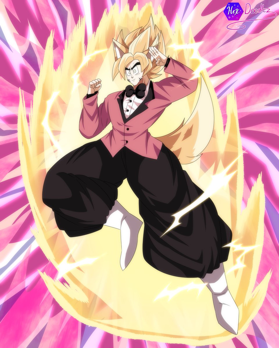 Wolfku, but not in his usual chibi form! (Without the spark