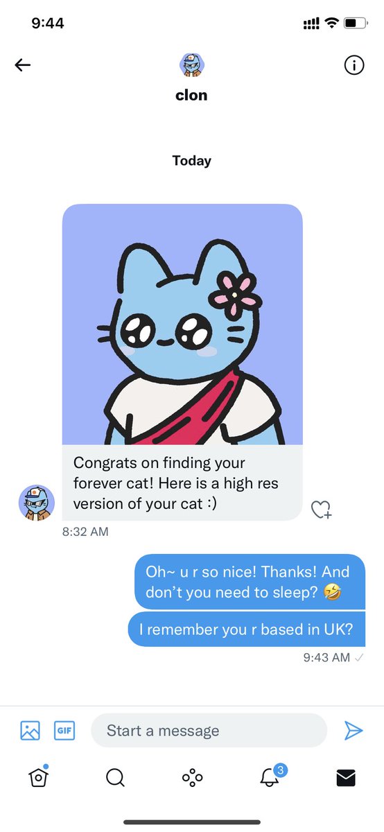 This is why I love the cats! The team is so kind and approachable, just like your friends 🥰 #CoolCats <a href="/cloncast/">clon</a> #coolpets
