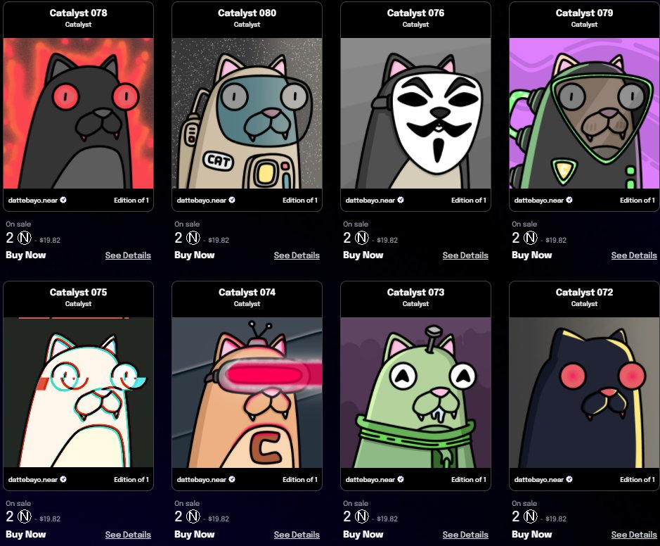 CATALYST | dattebayo.near tweet media