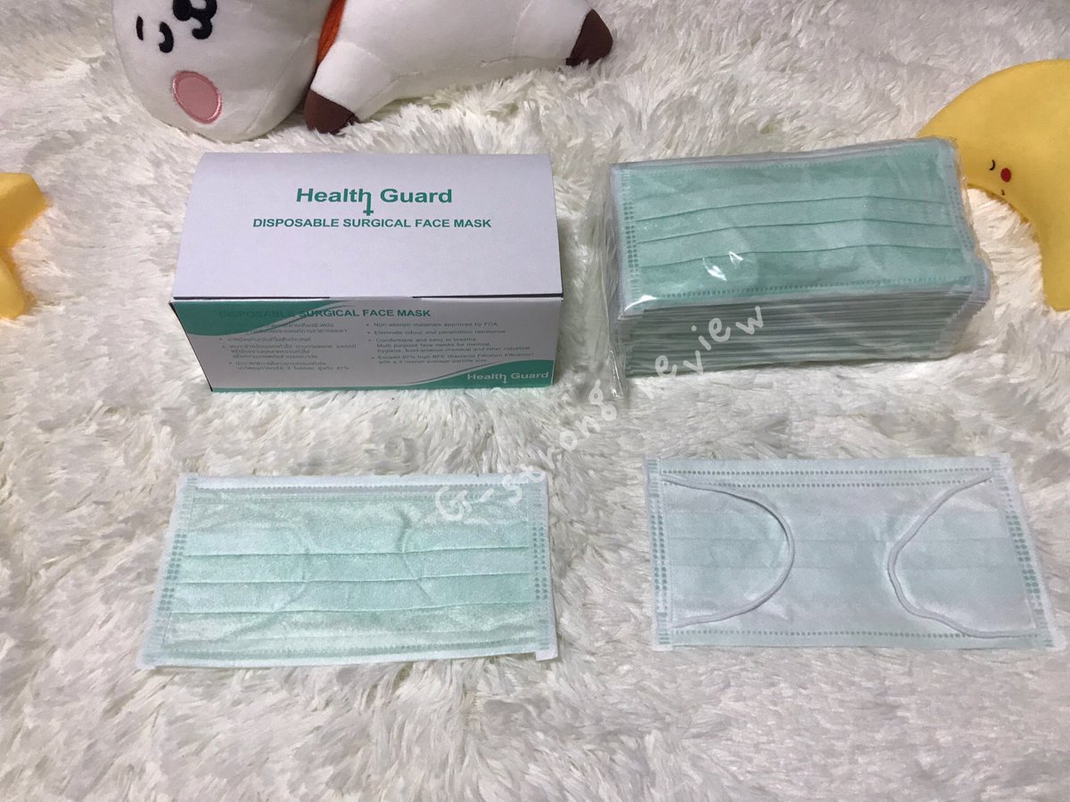 jorjeegorgee's tweet photo. ツ  ลดเหลือ 99฿ (PRO03.03) 

ツ #หน้ากากอนามัยทางการแพทย์ 
ツ  ยี่ห้อ #HEALTHGUARD 
ツ  ไส้กรองหนา23แกรม
ツ  สายกลม /มี 2 สี 💚💙 ใช้แล้วไม่เป็นสิว

#Gstrong_Update
-ˏˋ07.03.2022´ˎ˗
 หมดเขต 13.03.2020

🚌💨flash40(+10฿/กล่องถัดไป)

#โควิด19
#หน้ากากอนามัย https://t.co/enFJO8hF97