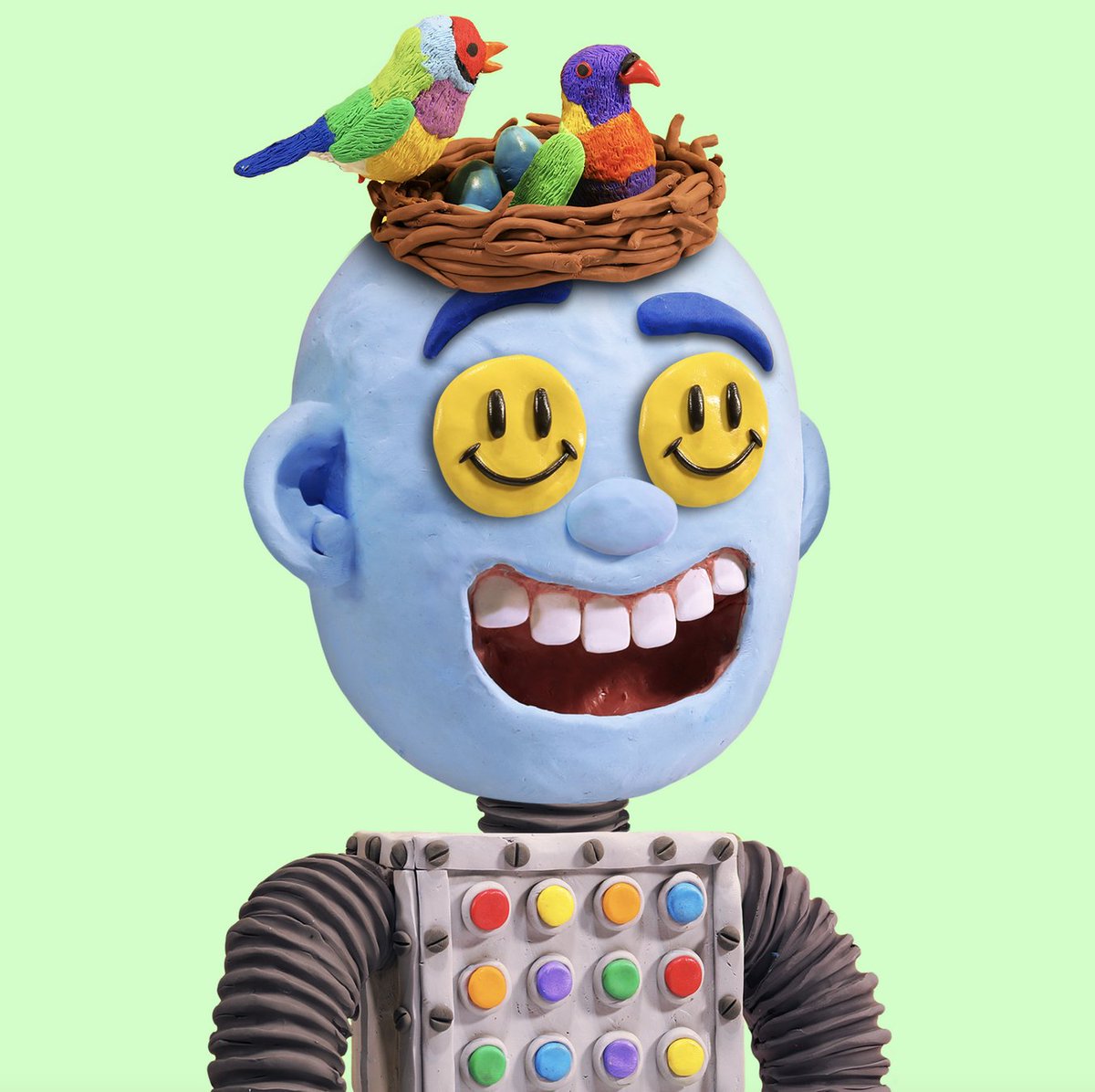 Parsa1377's tweet photo. @ClayFriendsNFT oh hi gorgeous ;) #ClayFriends #NFTCommunity https://t.co/fFi9vFYca9
