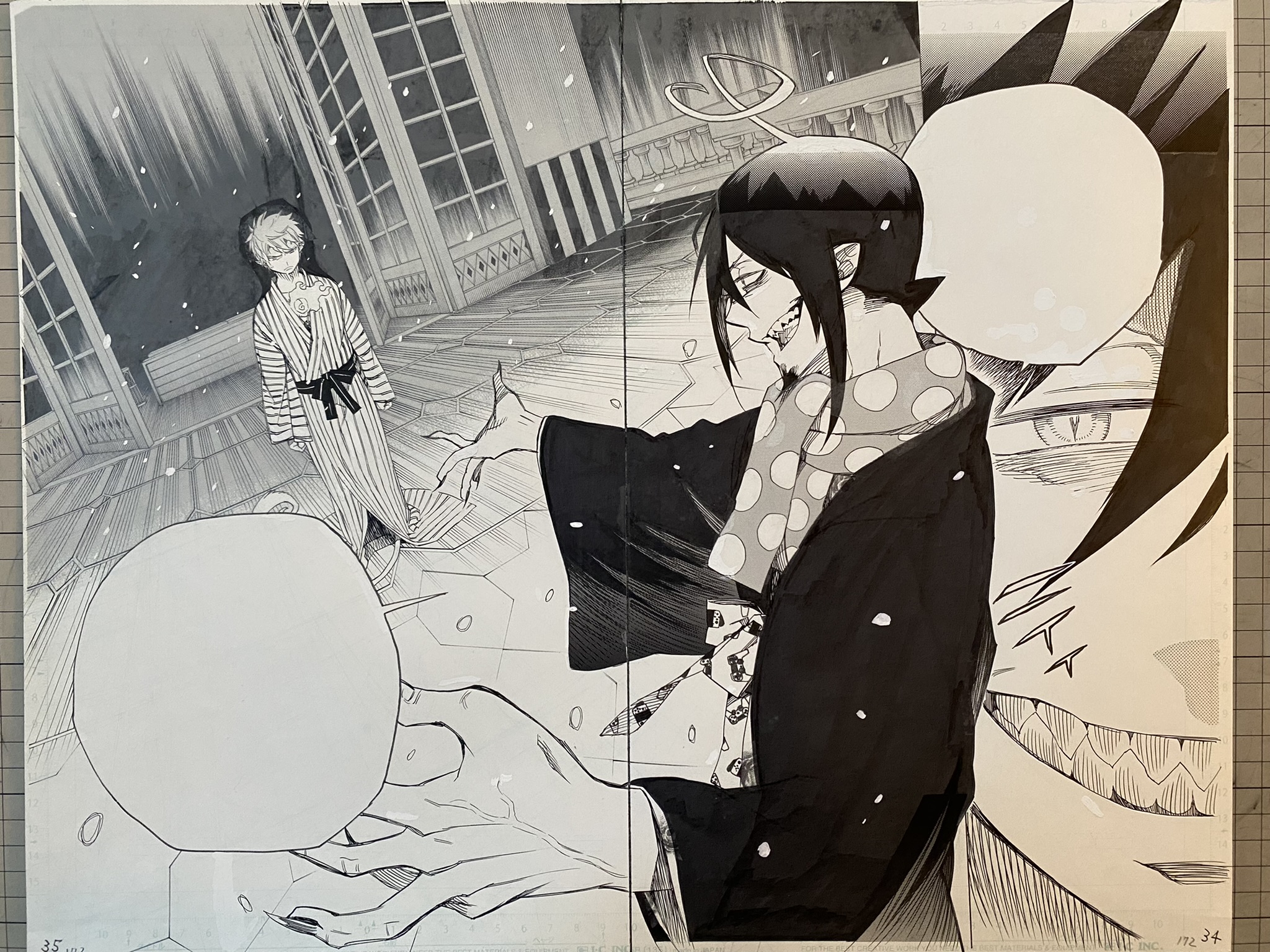 Twitter 上的 青の祓魔師 公式 原稿no 67 21巻 98話より 倉庫番 青エク倉庫番 T Co Ryy9omuax7 Twitter