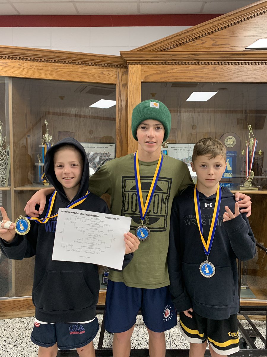 DE States- Briggs🥇Finn🥈Tripp🥉