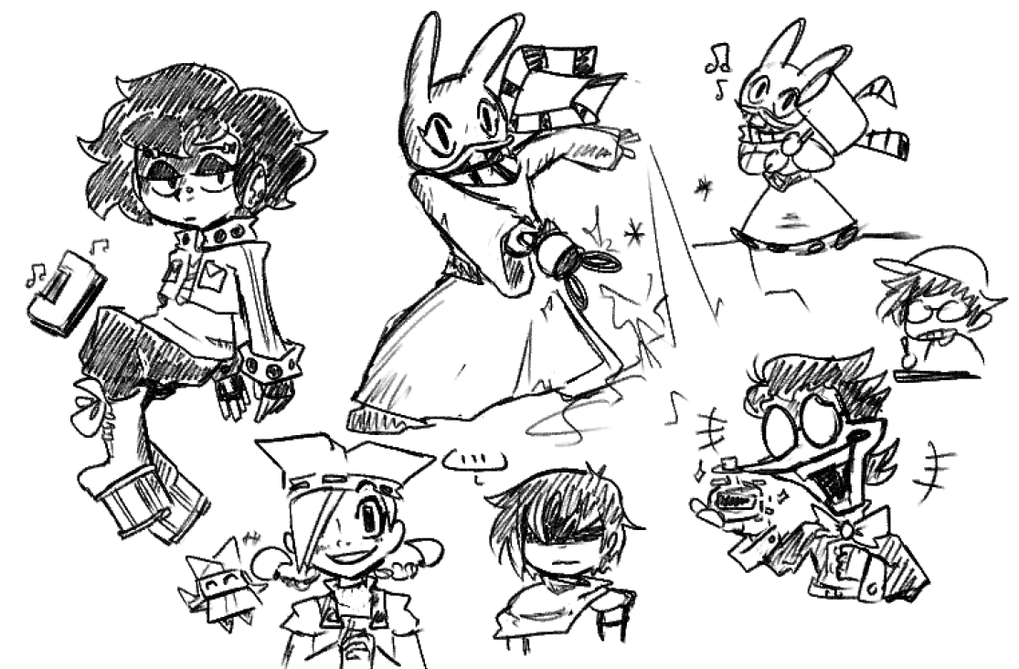 A dabble of doodles 