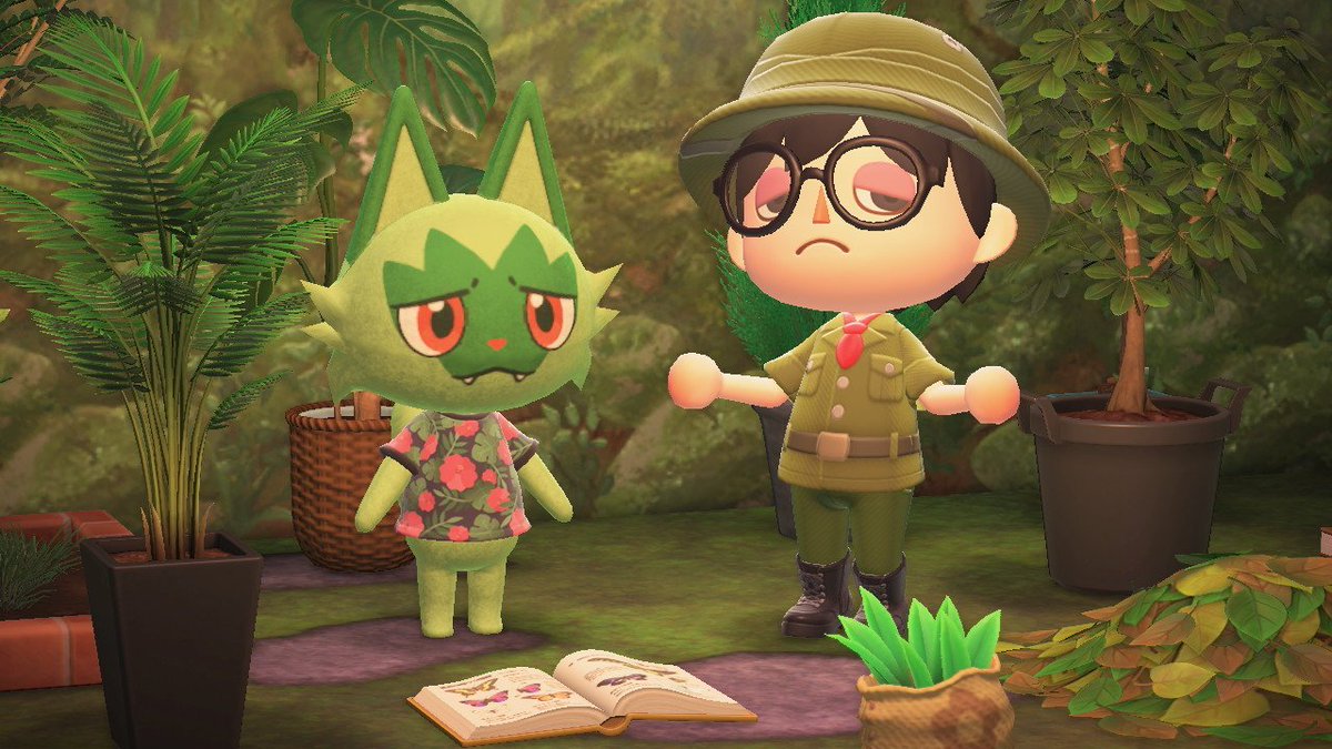 doom_mori's tweet photo. Finished the sprigatito mod 🌿 
#AnimalCrossing #ACNH #PokemonScarletandviolet https://t.co/6wpQrdzCnU