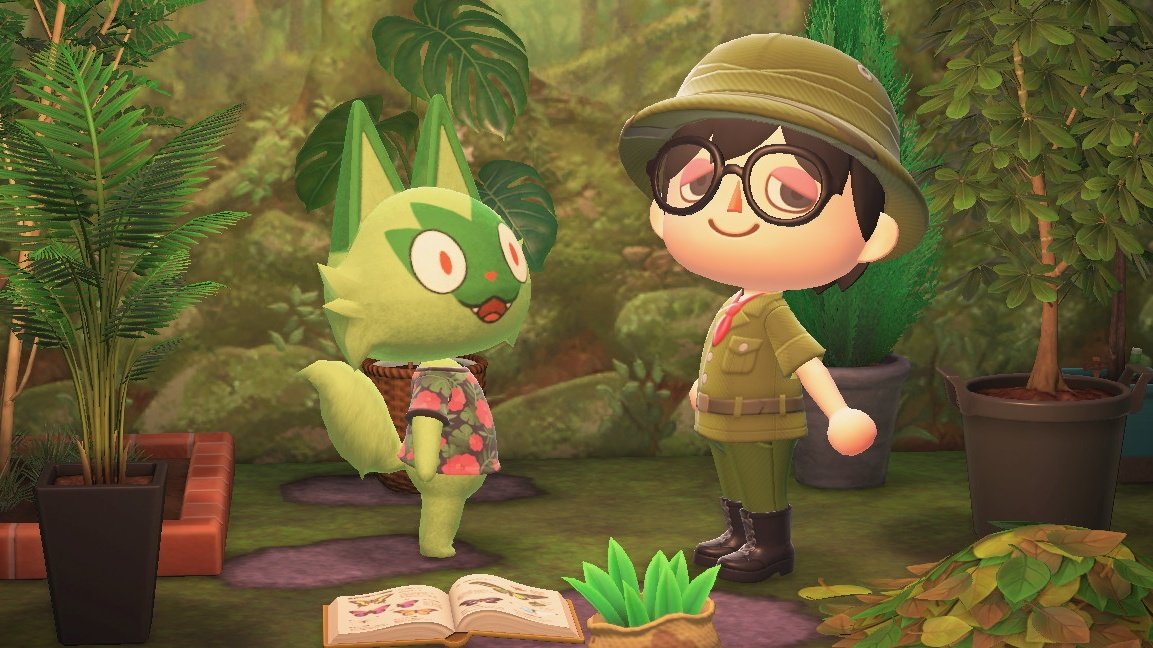 doom_mori's tweet photo. Finished the sprigatito mod 🌿 
#AnimalCrossing #ACNH #PokemonScarletandviolet https://t.co/6wpQrdzCnU