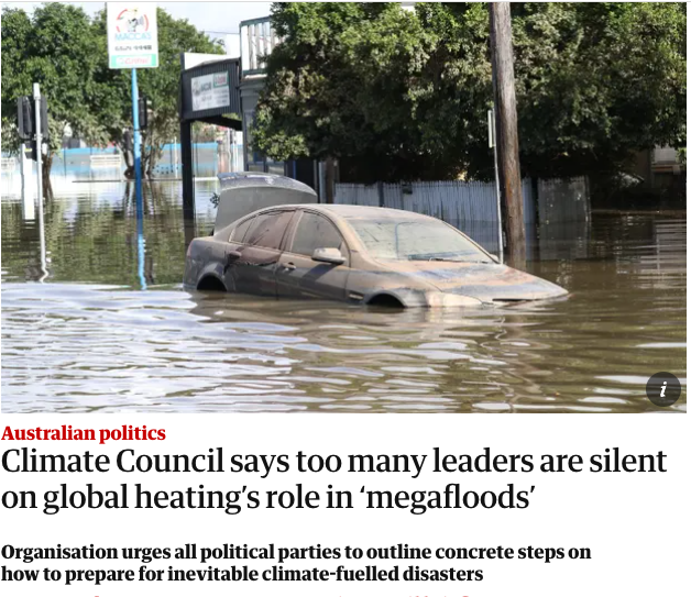 zalisteggall's tweet photo. PM says climate resilience must become โpart of our everyday planning and preparationsโ. Why then did he not support my Climate Change Bill w/ concrete steps to prepare for these disasters? It has National Risk Assessment + Adaptation plans #climateactnow #5stepstonetzero #auspol https://t.co/REHtP8MoLI
