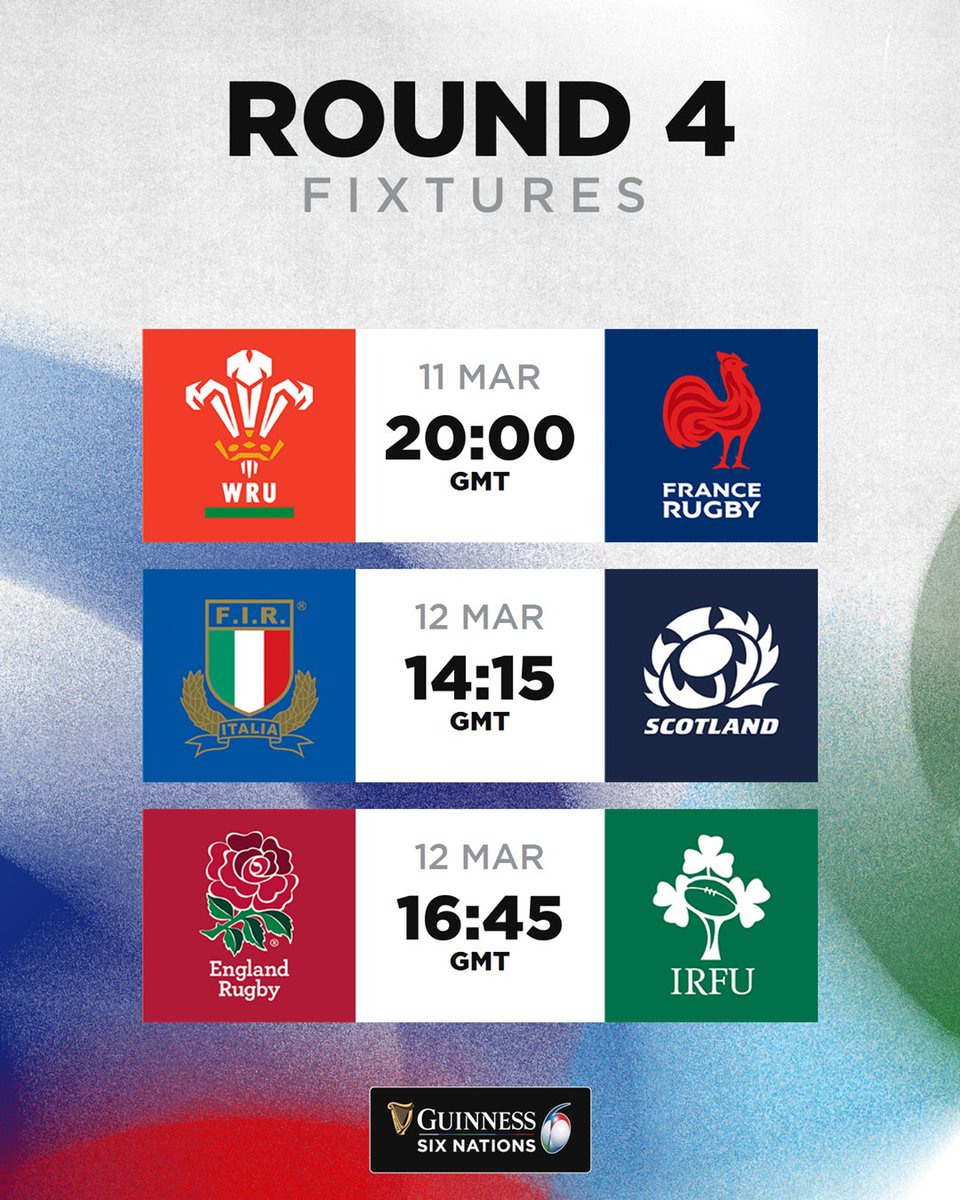 IT'S MATCHWEEK! 🥳

#GuinnessSixNations