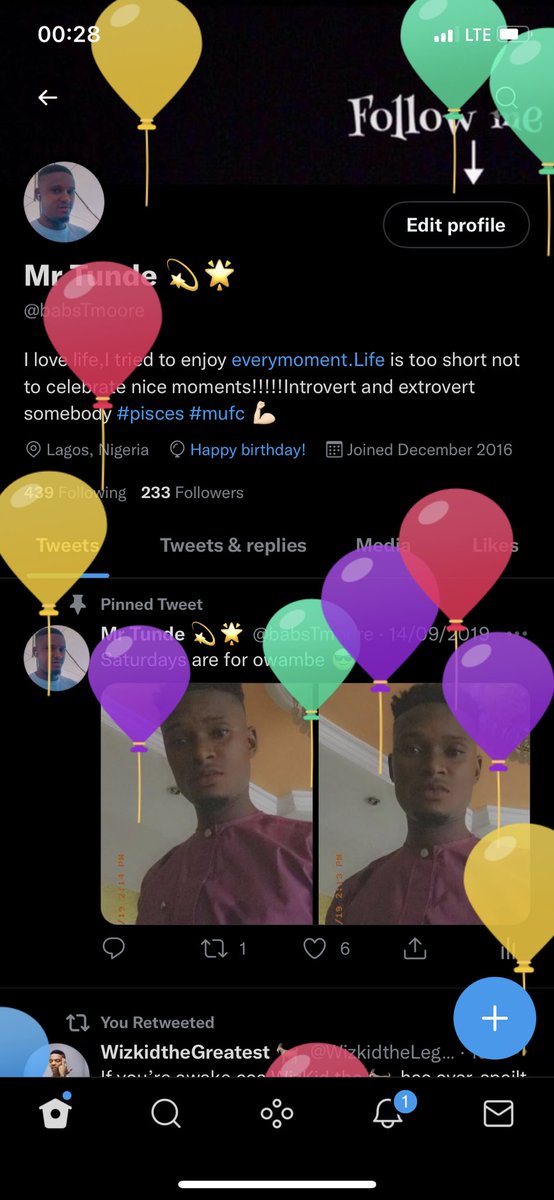 babsTmoore's tweet photo. I got balloons…happy birthday to me 
#birthday #MoniDay #kogbagidi #BURNABOY𓃵 https://t.co/BEG44zdb5R