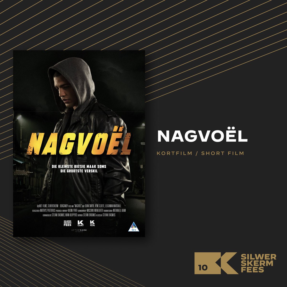 SilwerskermFees's tweet photo. Shaun is die #Nagvoël – 'n kleindorpse superheld wat daarvan droom om deel van die Suid-Afrikaanse Superheldeliga te word. Sien die volle lokprent hier: https://t.co/93pzkI7agh

#Nagvoël will premiere on Wednesday 25 March at 15:00 at #Silwerskermfees https://t.co/9jgTvzvBlM