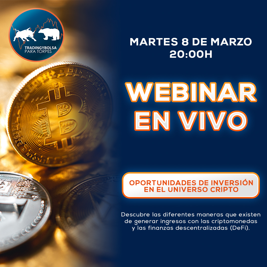 TradingyBolsa_'s tweet photo. + de 5.000 personas están disfrutando de nuestra #semanacripto ❗
.
8 días de inmersión en el 🌍 de las #criptomonedas que culminará con el webinar de mañana 8 de marzo, 20h.
.
⏳ Aún estás a tiempo de inscribirte y acceder a todo el contenido 👉 https://t.co/7MtNnZo0L5 https://t.co/kghtyfHwGo