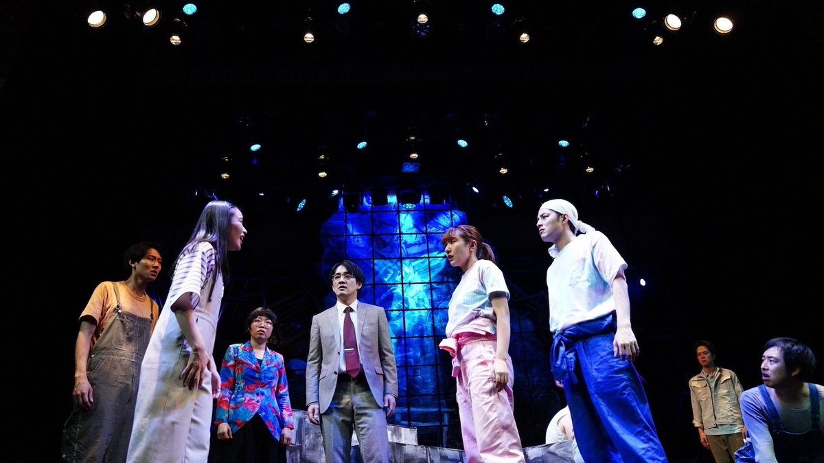 minorinor's tweet photo. #ぽこぽこクラブ #光垂れーる #紀伊國屋公演
おかげ様で無事千穐楽を迎えることができました。観に来ていただいて本当にありがとうございました！
ナスのはっぴともお別れしてきました。

なんと今回！原ちゃんの��ラストも描いてもらえて感無量です…！😭🏷！
青鬼と座敷童子のツーショットも📸 https://t.co/UgwMogW0eJ