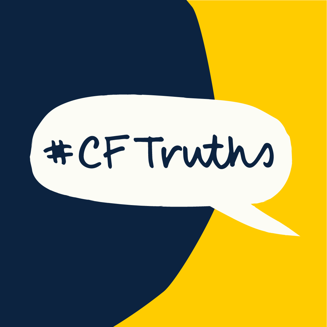 cftrust's tweet photo. New YouGov poll results show 86% of UK adults don't know people with #cysticfibrosis can't meet in person, due to the risk of passing on infections.
This needs to change, and you can help with our new campaign #CFTruths.
https://t.co/Q3uA201KGz https://t.co/lQFmKi0Qab